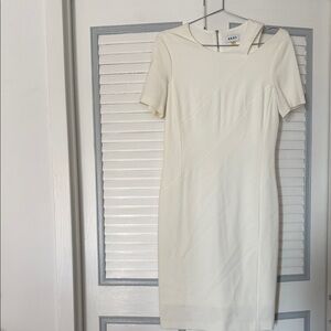 NWOT DKNY Cream Mini Dress